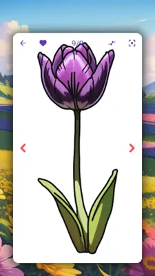 How to draw flowers by steps android App screenshot 1