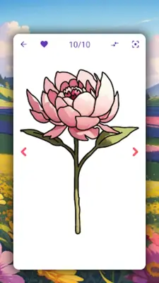 How to draw flowers by steps android App screenshot 2